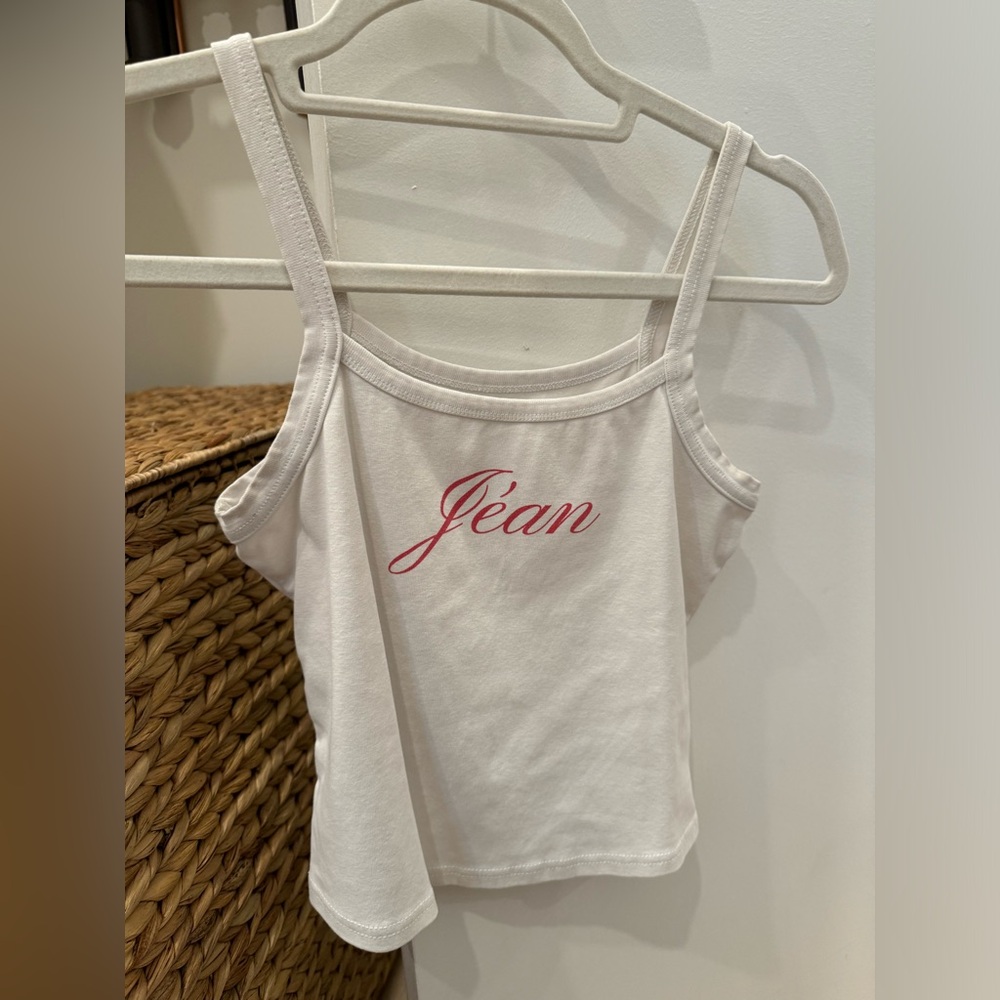 With Jean Tank Top